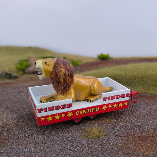 Remorque lion Cirque Pinder