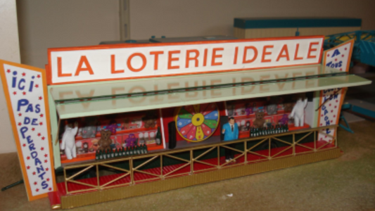 La remorque stand de loterie
